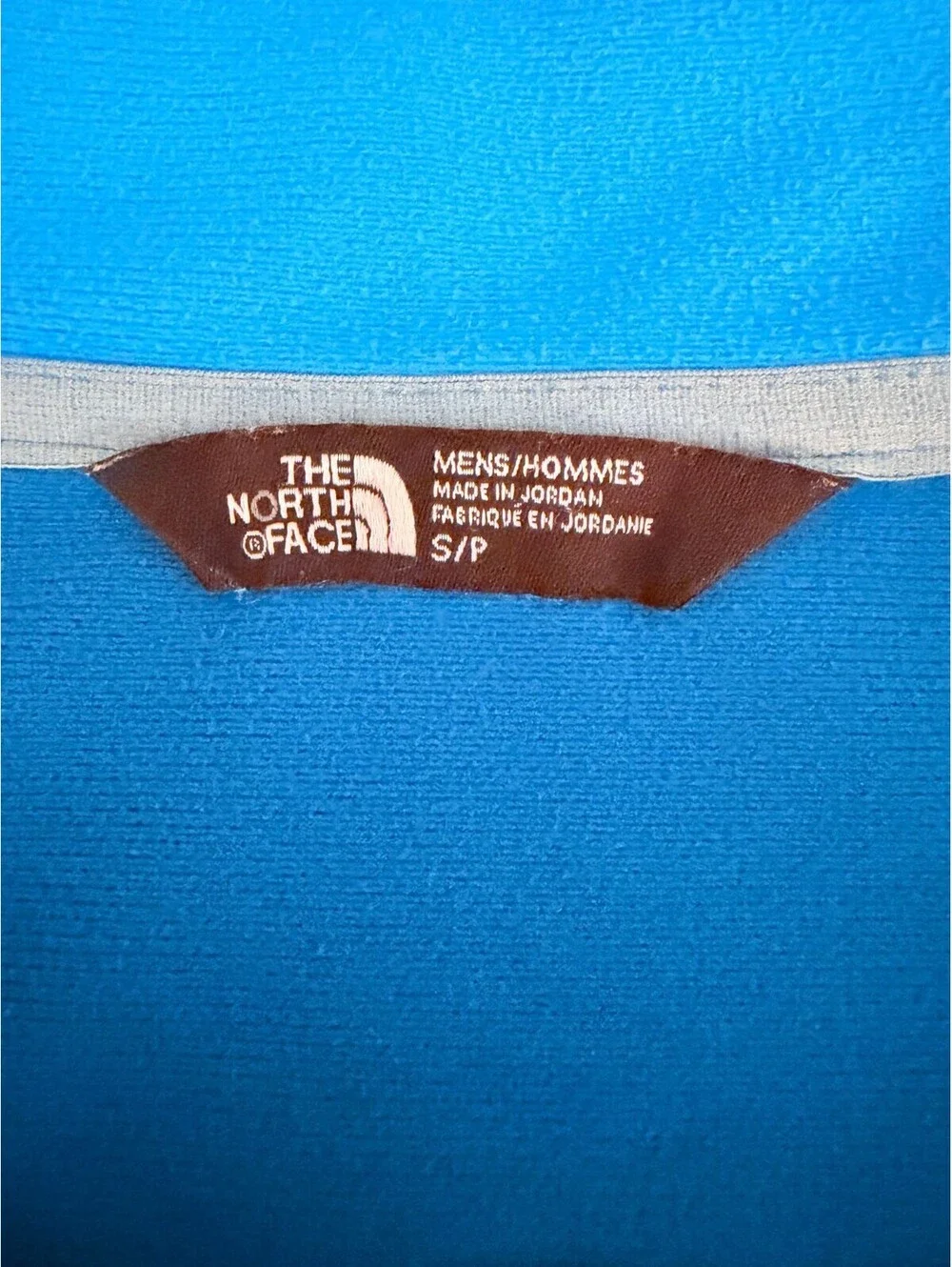 The North Face 1/4-Zip Pullover Jacket Men’s SMALL Blue Two-Tone EUC